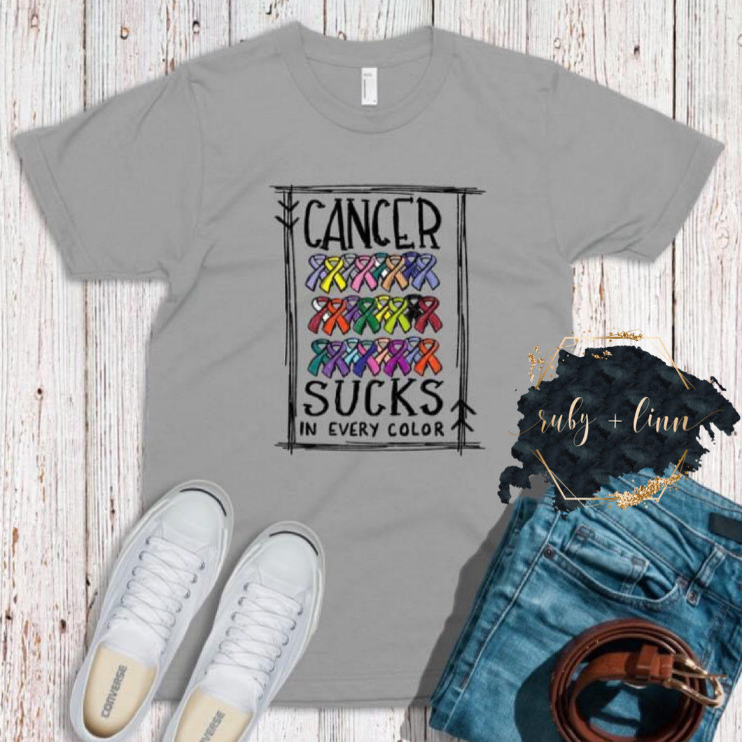 Cancer Sucks in Every Color