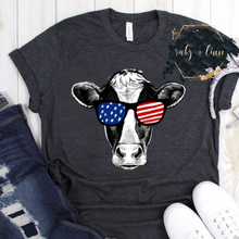 Load image into Gallery viewer, Patriotic Cow
