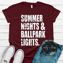 Load image into Gallery viewer, Summer Nights &amp; Ballpark Lights
