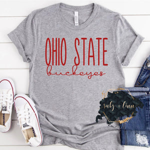 Ohio State Buckeyes - Red