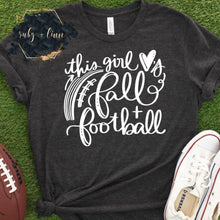 Load image into Gallery viewer, This Girl Loves Fall &amp; Football
