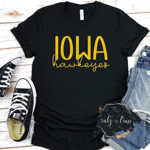 Iowa Hawkeyes - Yellow