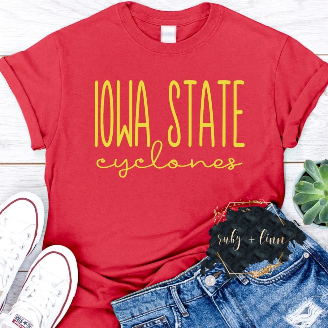 Iowa State Cyclones - Yellow