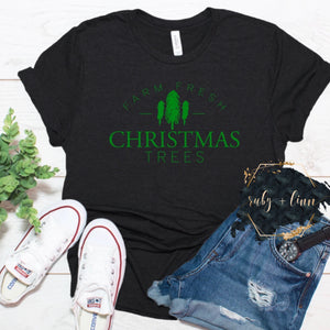 Farm Fresh Christmas Trees - Green